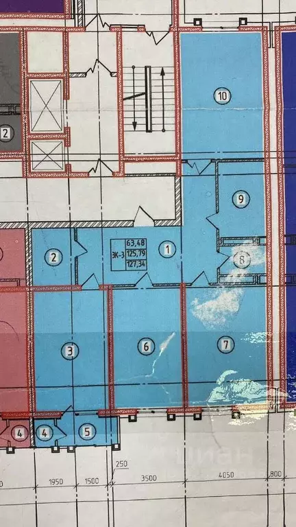 3-к кв. Чеченская республика, Грозный ул. Асланбека Шерипова, 68 ... - Фото 2