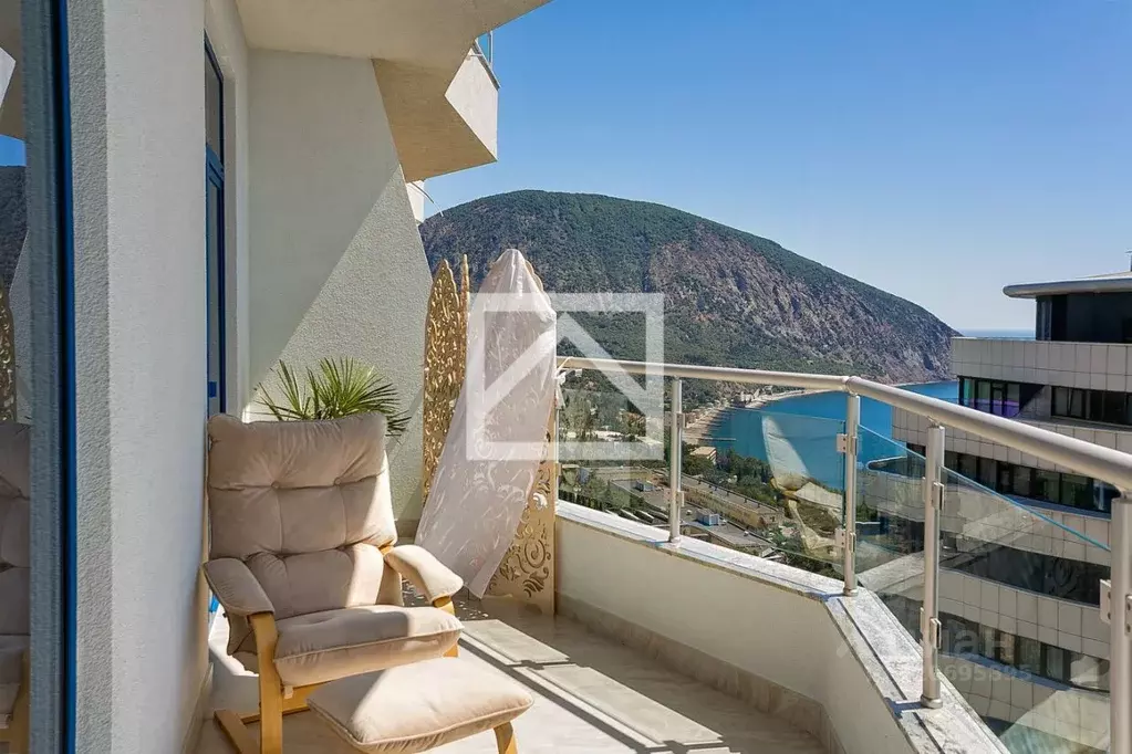 2-к кв. Крым, Ялта муниципальный округ, Гурзуф пгт ул. Ялтинская, 12А ... - Фото 0