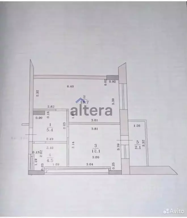 1-к кв. Татарстан, Казань просп. Ямашева, 103а (40.4 м) - Фото 2