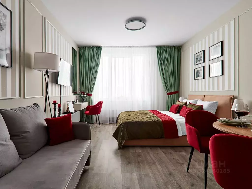 Студия Санкт-Петербург Витебский просп., 99к1 (32.0 м) - Фото 1