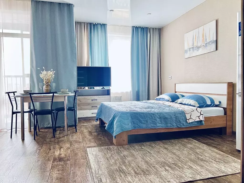 Студия Иркутская область, Иркутск ул. Пискунова, 136 (30.0 м) - Фото 1