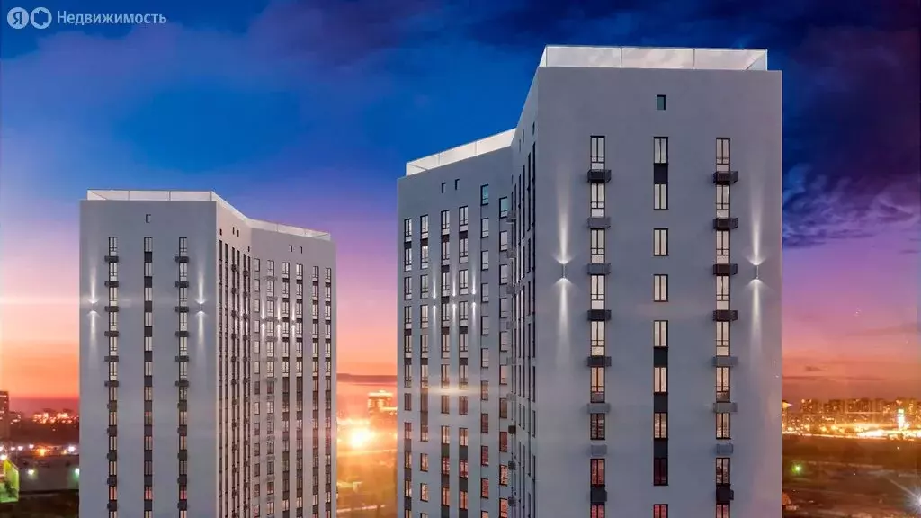 2-комнатная квартира: Тюмень, Новгородская улица, 1 (62 м) - Фото 2