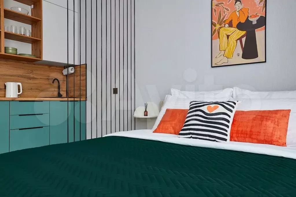 Квартира-студия, 27 м, 11/16 эт. - Фото 1