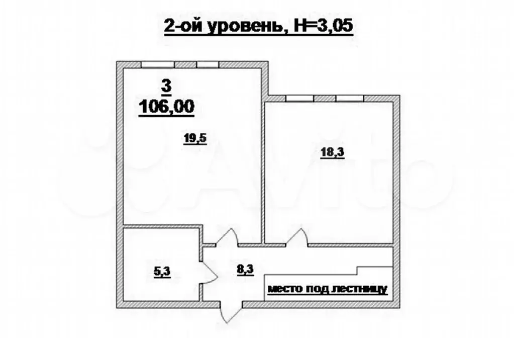 3-к. квартира, 106 м, 1/4 эт. - Фото 1