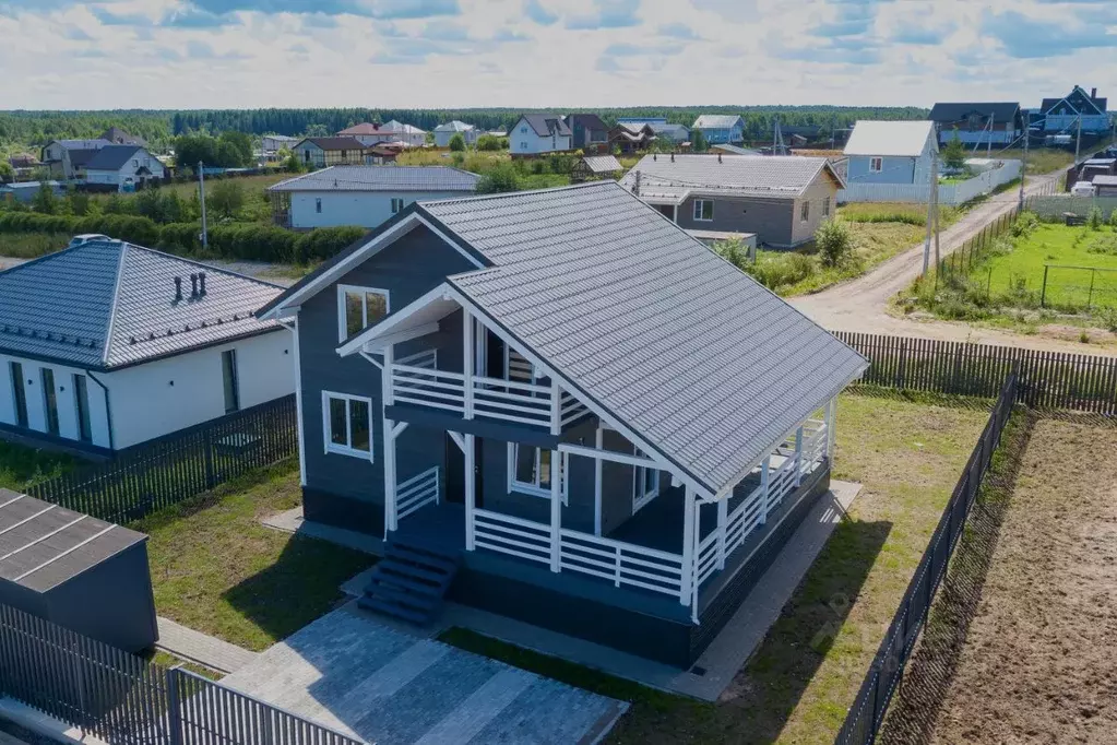 Дом в Ленинградская область, Ломоносовский район, д. Низино ул. ... - Фото 1