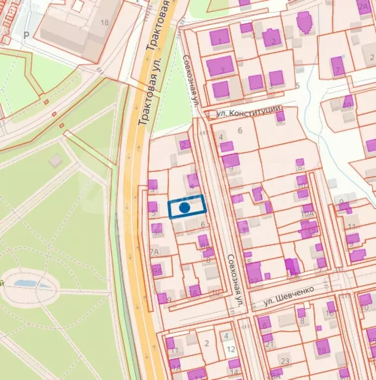 Участок в Тюмень, Совхозная улица, 6 (4.2 м) - Фото 2