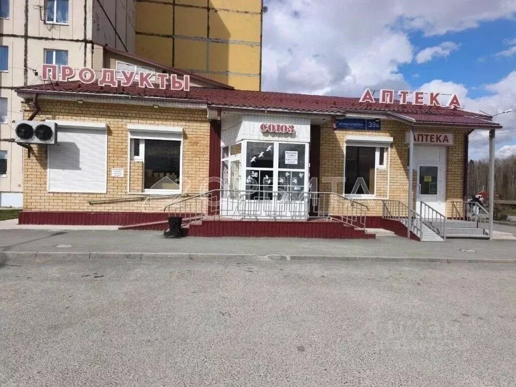 Торговая площадь в Тюменская область, Тобольск 7А мкр, 39Б (254 м) - Фото 1