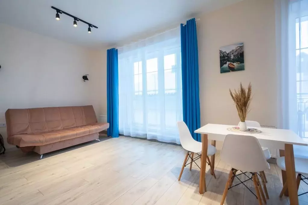 1-к кв. Калининградская область, Янтарный пгт ул. Балебина, 15А (58.3 ... - Фото 2