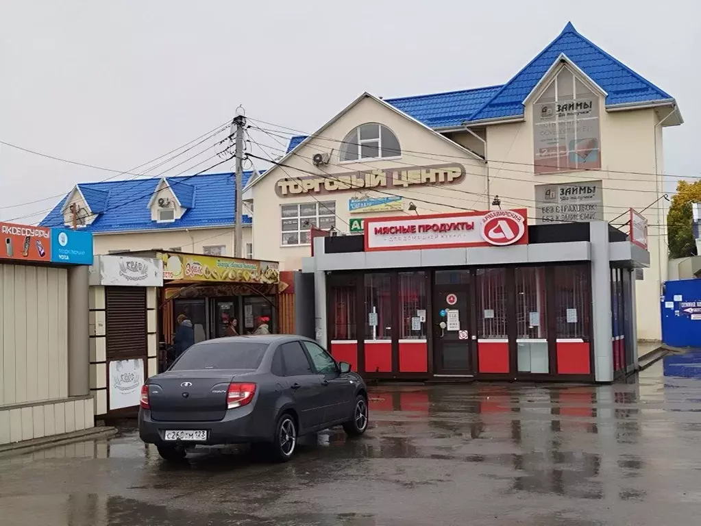 Торговая площадь в Краснодарский край, Курганинск Привокзальная ул., ... - Фото 1