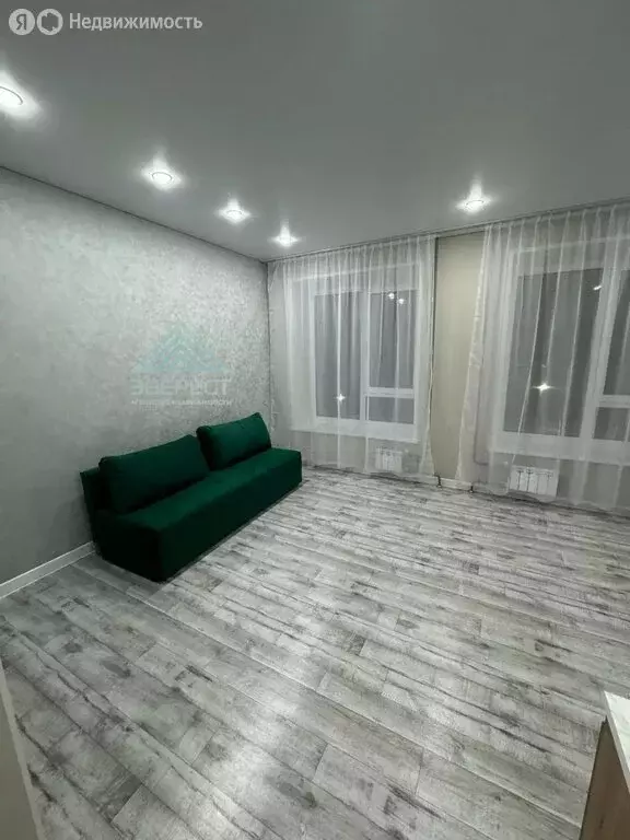 Квартира-студия: Абакан, микрорайон Нижняя Согра, улица Будённого, ... - Фото 2