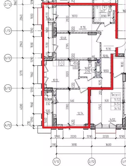 3-комнатная квартира: Новосибирск, Фабричная улица, 65/1 (66 м) - Фото 1