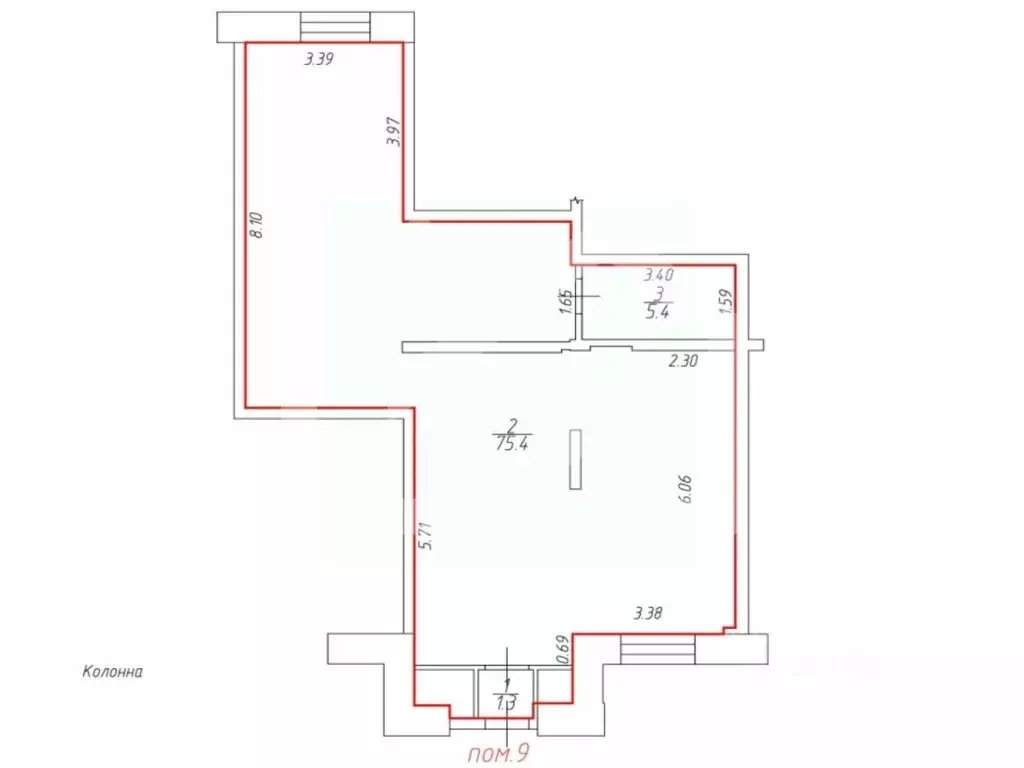 Помещение свободного назначения в Московская область, Балашиха Ольгино ... - Фото 2