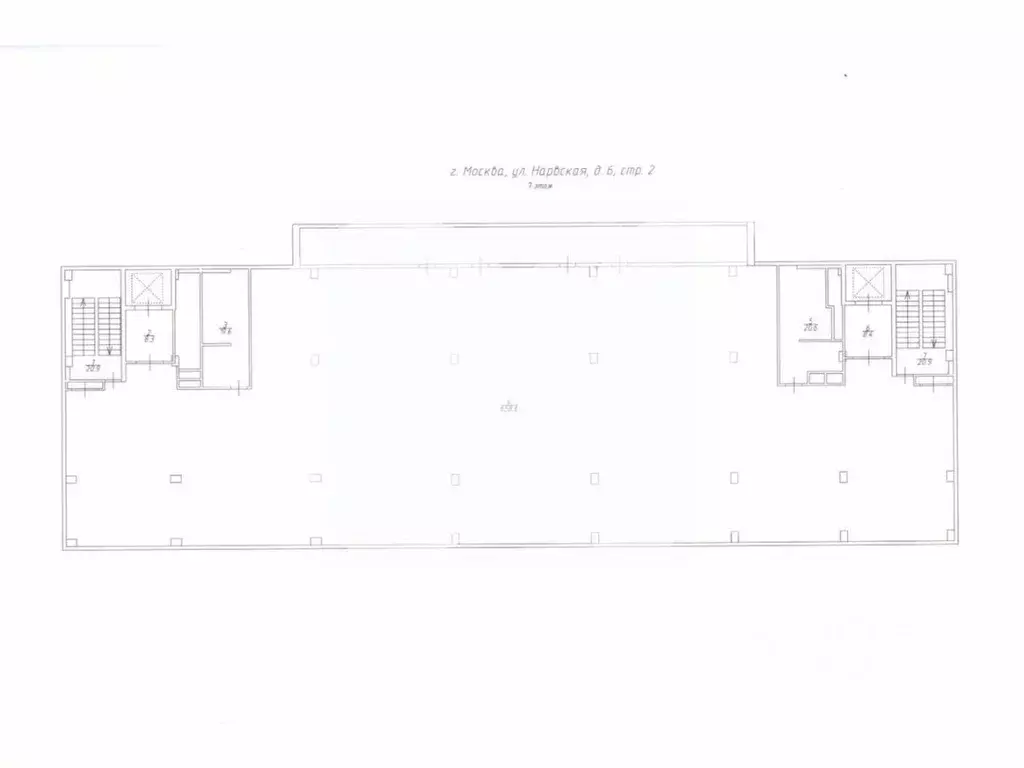 Помещение свободного назначения в Москва Нарвская ул., 6с2 (6409 м) - Фото 2
