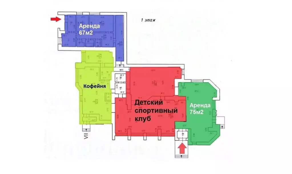 Торговая площадь в Московская область, Королев проезд Циолковского, 2 ... - Фото 1