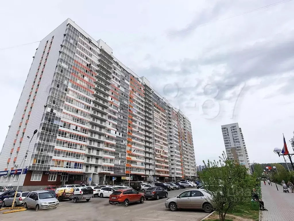 1-к кв. красноярский край, красноярск лесопарковая ул, 25 (32.4 м) - Фото 1