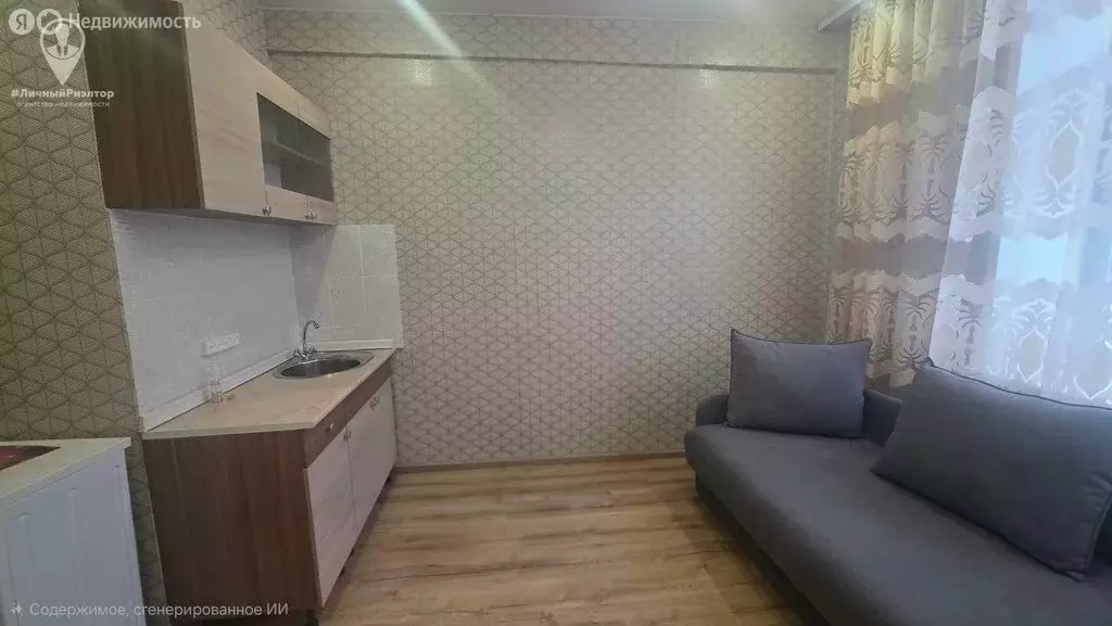 1к в -комнатной квартире (16 м) - Фото 2