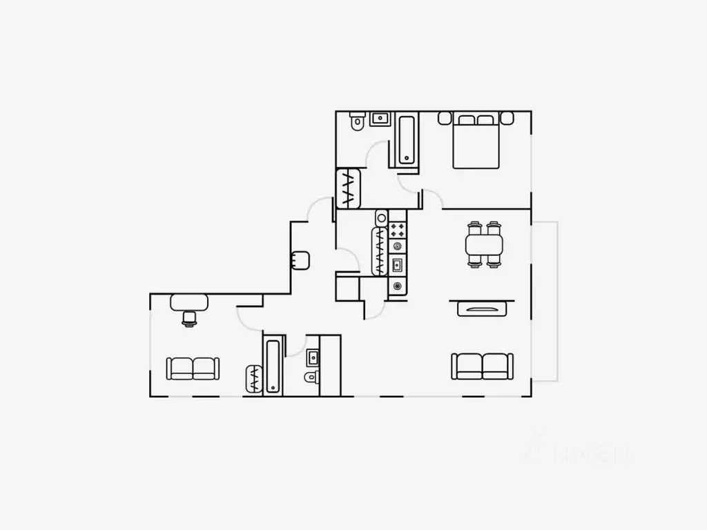 3-к кв. Свердловская область, Екатеринбург ул. Шаумяна, 24 (88.0 м) - Фото 2