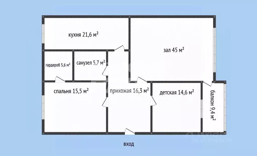 3-к кв. Дагестан, Махачкала ул. Абдул-Вагаба Сулейманова, 70 (132.0 м) - Фото 2