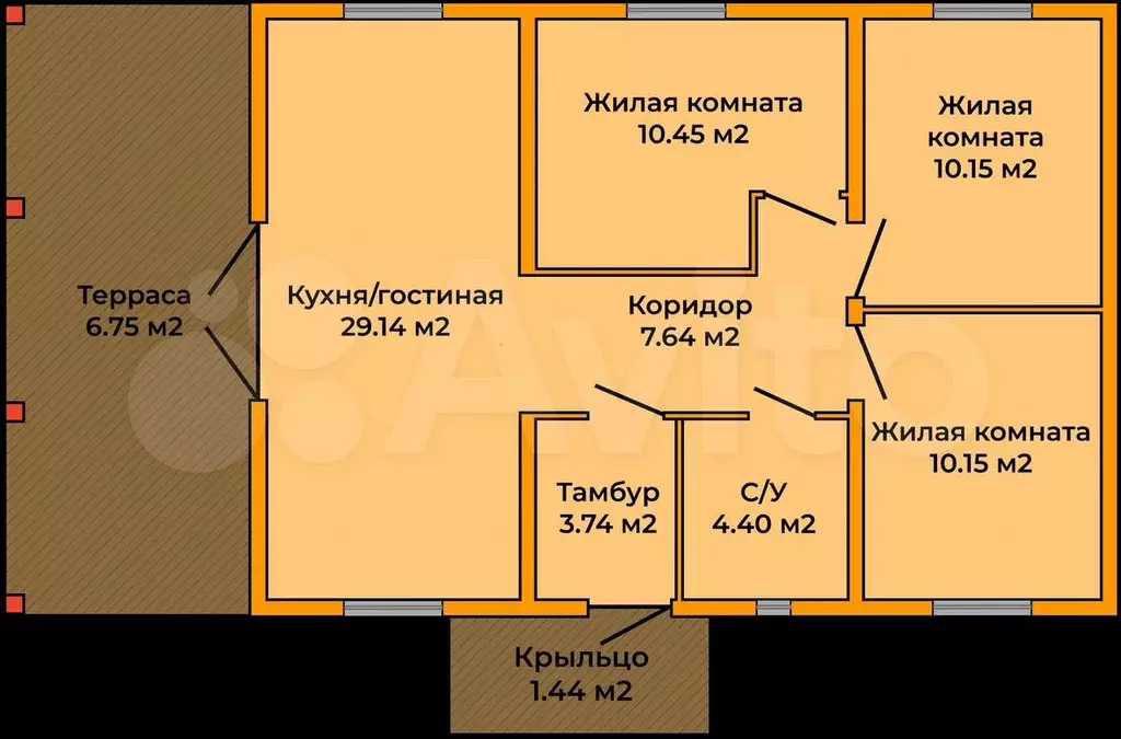 Дом 80 м на участке 6 сот. - Фото 0