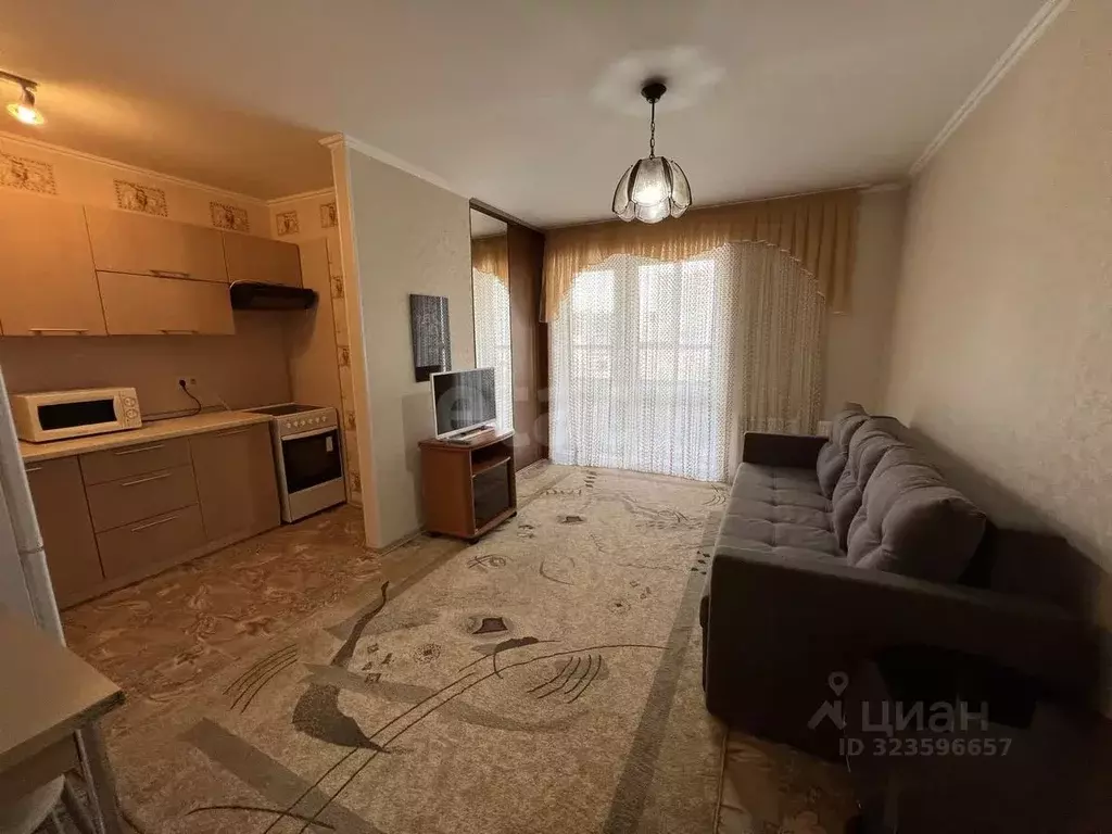 Студия Тюменская область, Тюмень ул. Ю.-Р.Г. Эрвье, 30к4 (30.0 м) - Фото 1