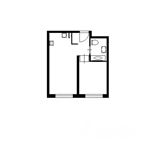 1-к кв. Москва ул. Поляны, 5Ак5 (39.7 м) - Фото 2