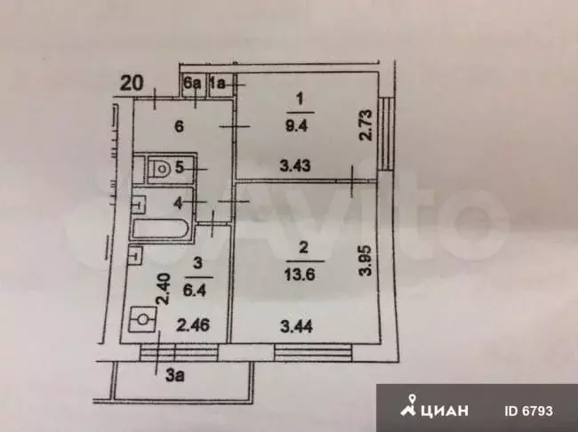 2-к. квартира, 42 м, 6/12 эт. - Фото 0