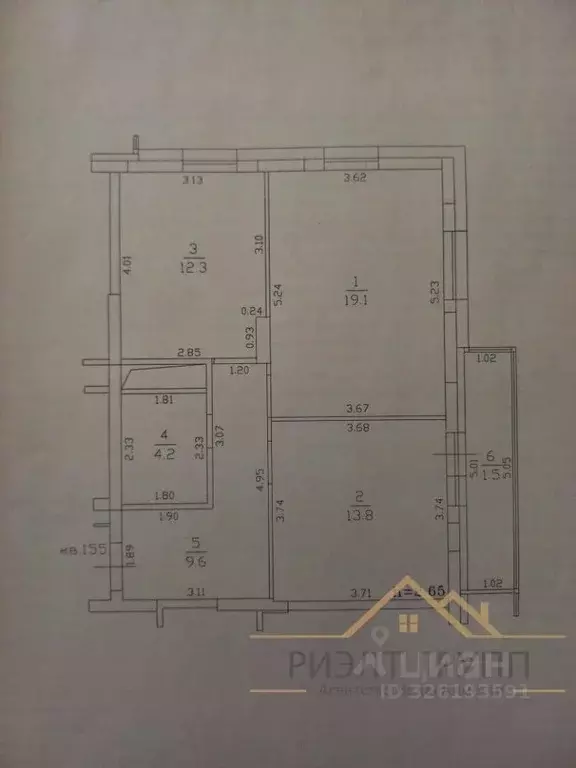 2-к кв. Татарстан, Казань проезд Детский, 8 (60.0 м) - Фото 2