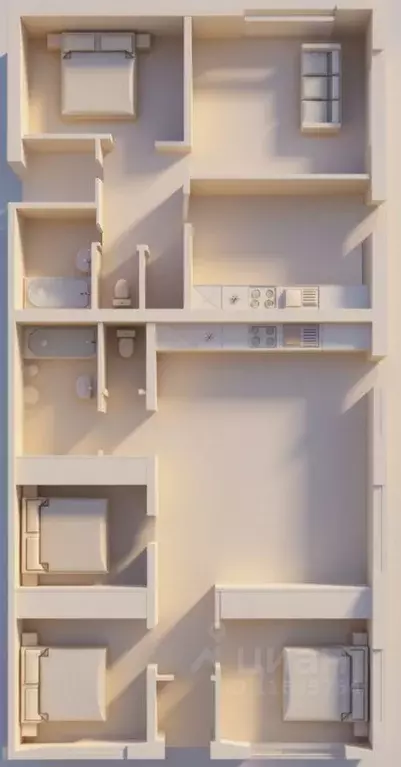 Дом в Башкортостан, Уфимский район, Зубовский сельсовет, с. ... - Фото 2