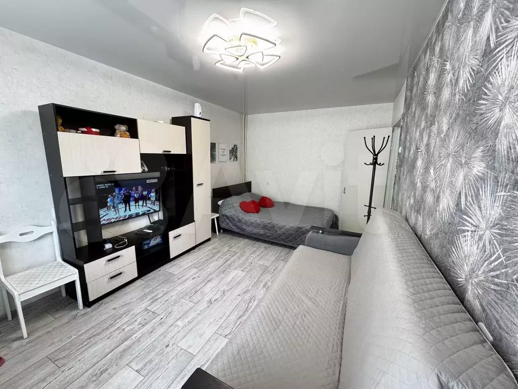 1-к. квартира, 28,9 м, 1/9 эт. - Фото 0