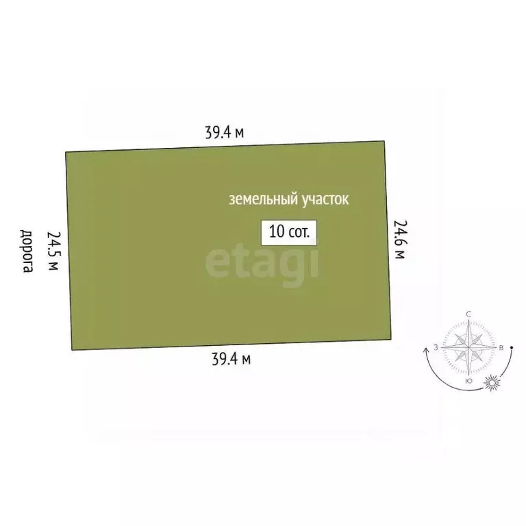 Участок в Тюменская область, Нижнетавдинский муниципальный округ, ... - Фото 1