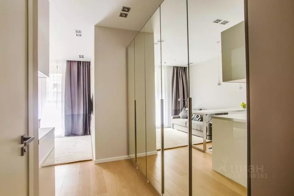 Студия Москва Ходынский бул., 2 (25.0 м) - Фото 1