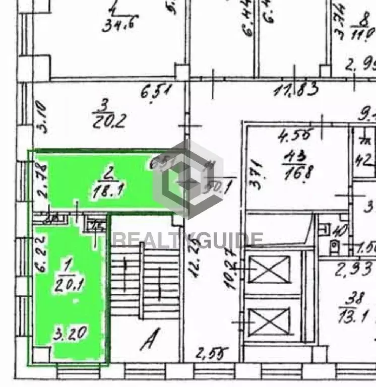 Офис в Москва ул. Щепкина, 28 (38 м) - Фото 2