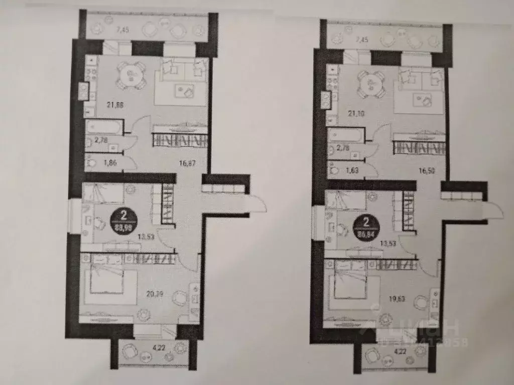 3-к кв. Марий Эл, Йошкар-Ола ул. Меримского, 6 (86.0 м) - Фото 0