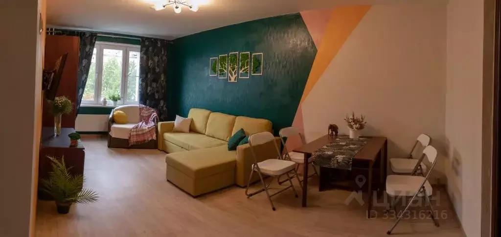 3-к кв. Москва ул. 3-я Сокольническая, 1 (65.0 м) - Фото 2