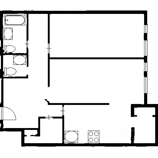 2-к кв. Москва Ленинский просп., 107к2 (107.4 м) - Фото 2