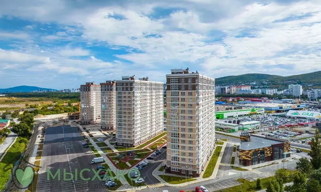 1-к кв. Краснодарский край, Новороссийск Цемдолина тер., ул. Солнечная ... - Фото 0