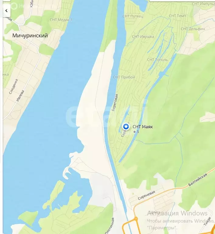 Участок в Новосибирск, СНТ Маяк, Основная улица (4.1 м) - Фото 1