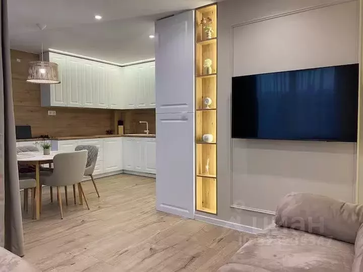 1-к кв. Краснодарский край, Сочи Светлана мкр, ул. Депутатская, 10 ... - Фото 0