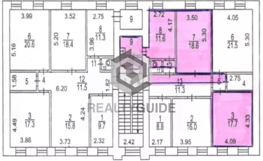 Офис в Москва ул. Палиха, 13/1С2 (64 м) - Фото 1