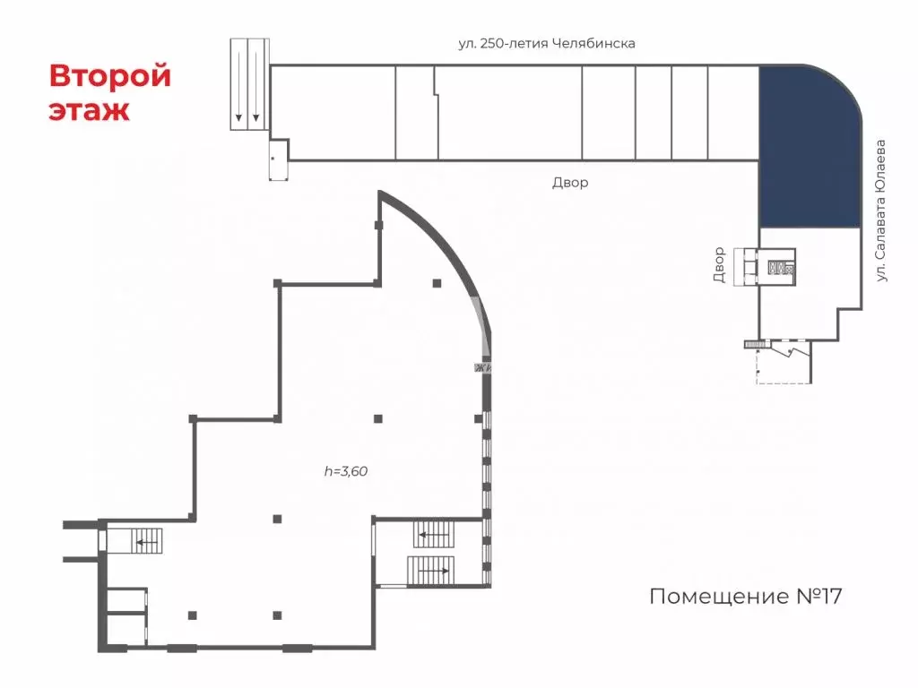Помещение свободного назначения в Челябинская область, Челябинск ул. ... - Фото 1