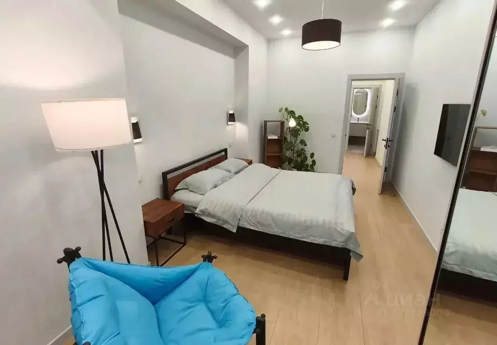 1-к кв. Татарстан, Казань ул. Тыныч, 1 (44.6 м) - Фото 2