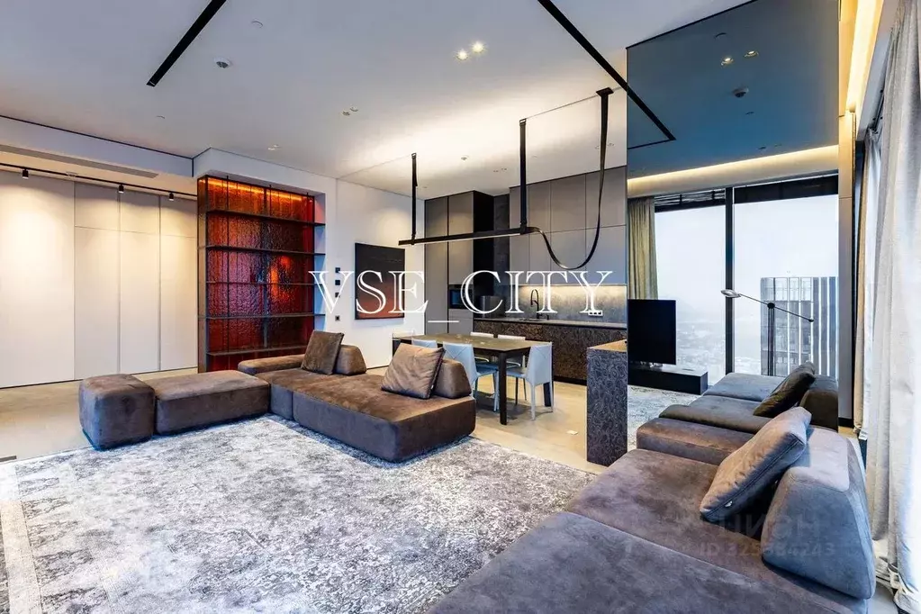 2-к кв. Москва 1-й Красногвардейский проезд, 22с2 (130.0 м) - Фото 0