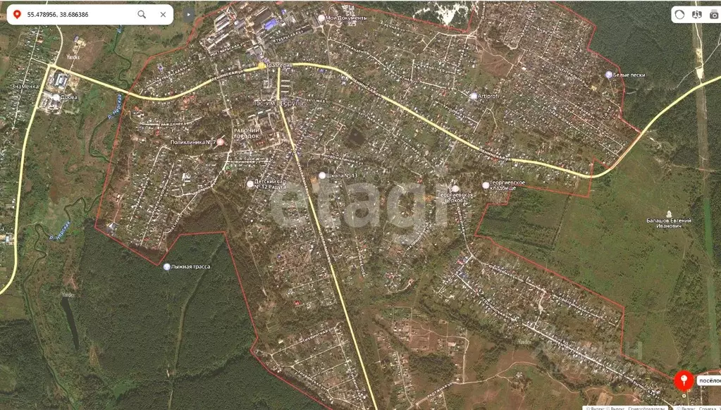 Участок в Московская область, Воскресенск городской округ, Имени ... - Фото 2