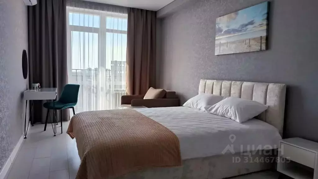 1-к кв. Крым, Евпатория просп. Ленина, 68к43 (43.0 м) - Фото 0