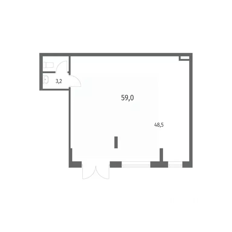 Помещение свободного назначения в Калининградская область, Гурьевск ... - Фото 2