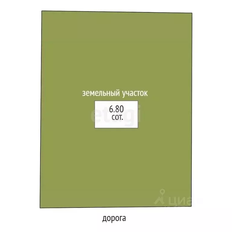 Участок в Тульская область, Суворов Садовая ул., 16 (6.8 сот.) - Фото 1