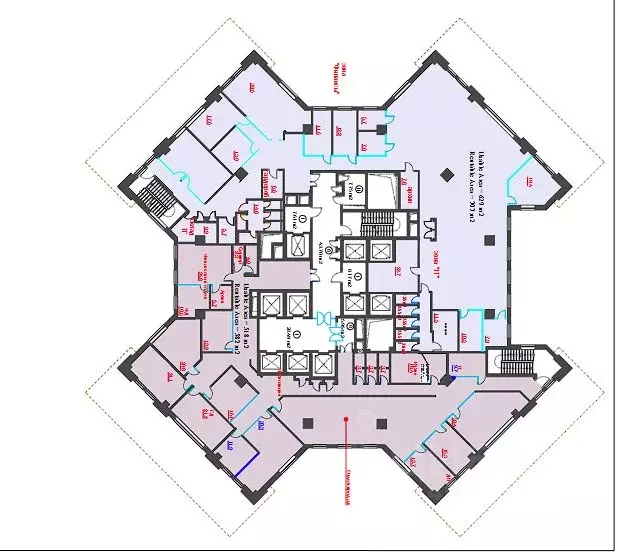 Офис в Москва Павелецкая пл., 2С2 (582 м) - Фото 1