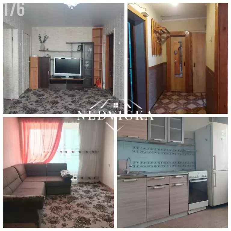 Квартира, 3 комнаты, 60 м - Фото 1