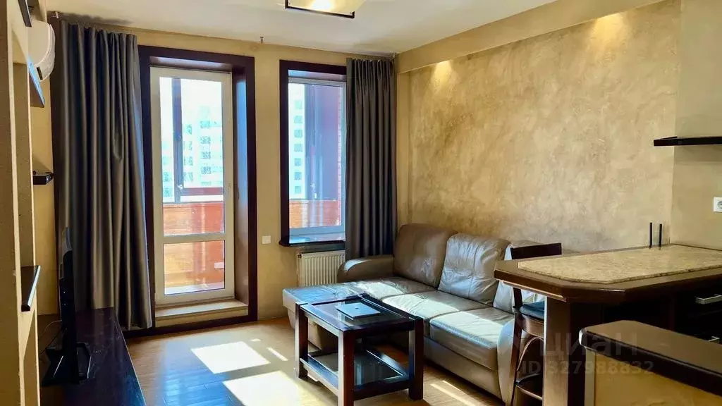 Студия Санкт-Петербург ул. Савушкина, 143к1 (28.0 м) - Фото 1