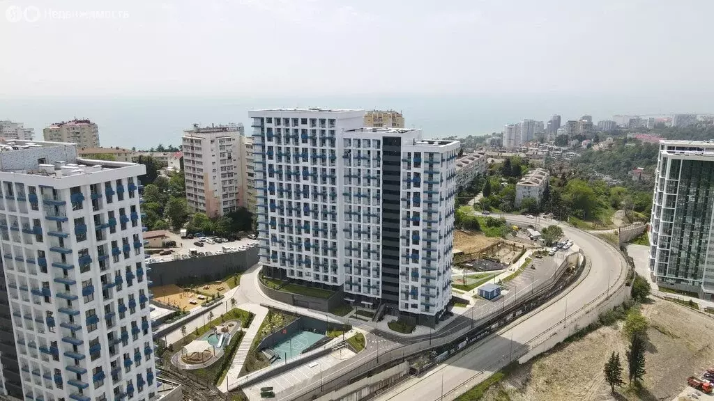 Квартира-студия: Сочи, микрорайон Бытха, Ясногорская улица, 16/2 (22 ... - Фото 1